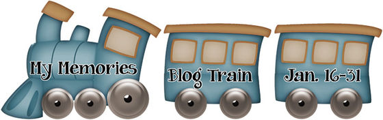 My Memories January Designer Train
