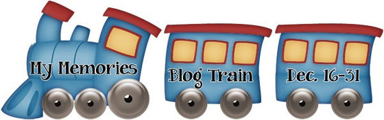 My Memories December Designer Train