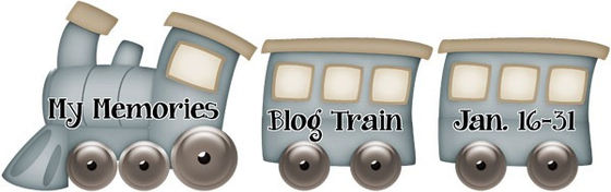 My Memories January Designer Train
