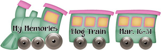 My Memories March Designer Train