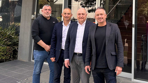 Bimec leadership visits Currie Group customers in ANZ