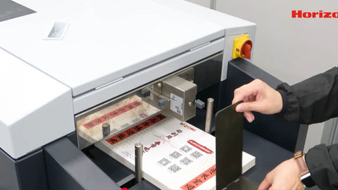 Horizon CRF-362 Creaser & Folder with Lunar New Year Menu