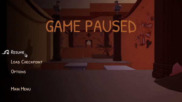 Trikaya - Pause Menu UI