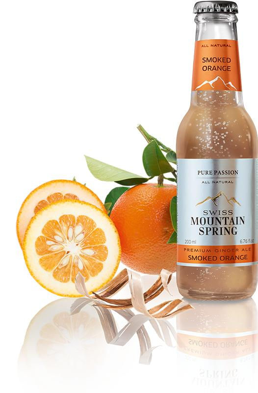 SWISS MOUNTAIN SPRING SMOCKED ORANGE Bottle 200ml