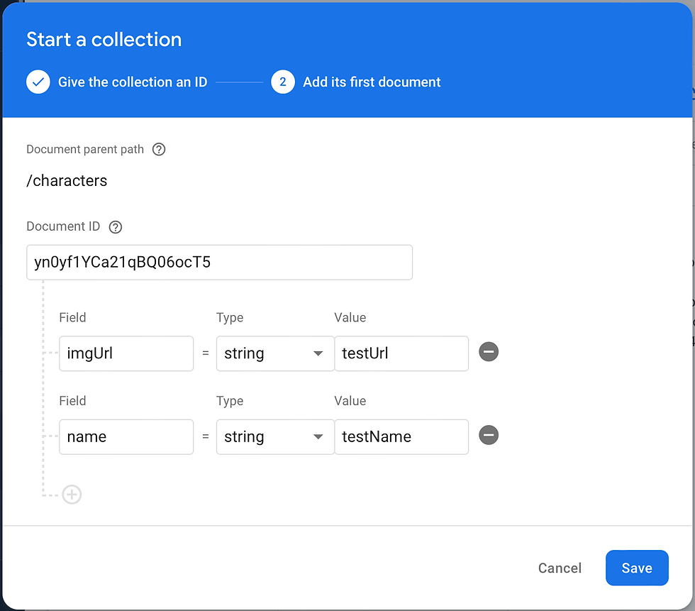 Flutter Firebase setup