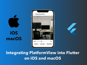 Integrating PlatformView into Flutter (iOS/macOS)