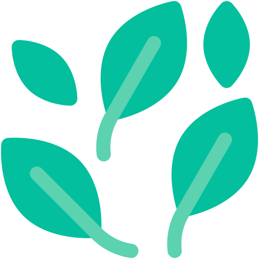 Several green leaves