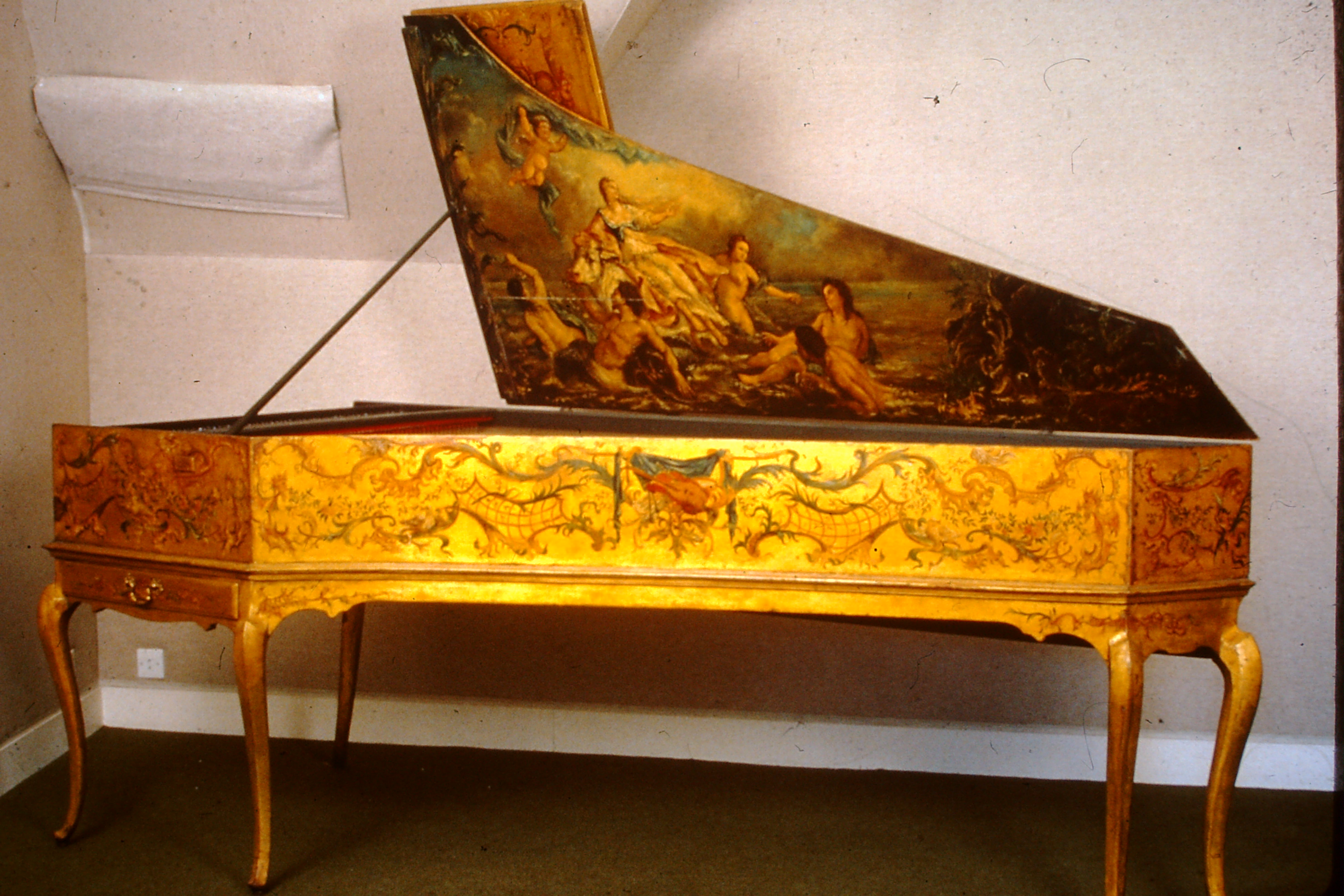 Exposition de clavecins historiques