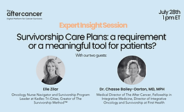 cancer survivorship care plans