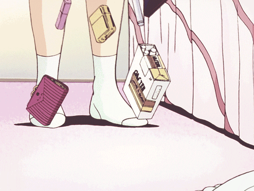 Image result for pastel anime 90s gif