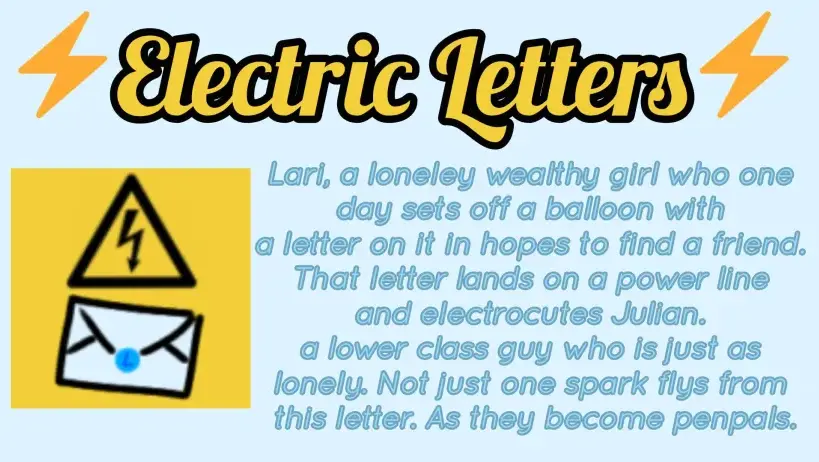 ELECTRIC LETTERS WIP CARD