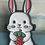 Thumbnail: Enamel Pin-Bunny Love