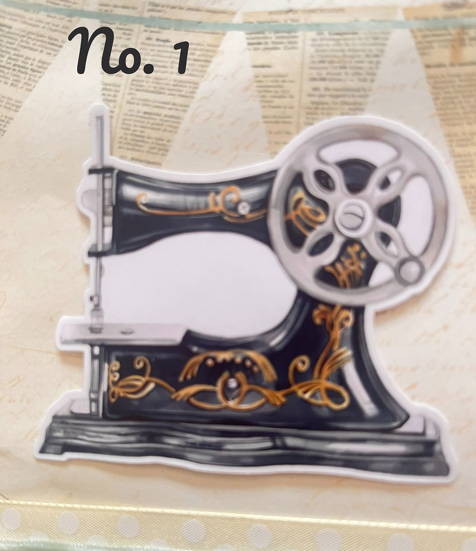 Stickers-Sewing Day Dreams