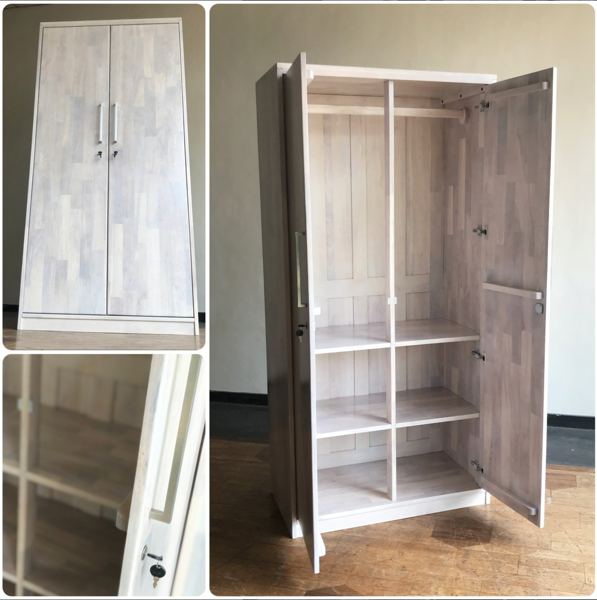 ADHU Wardrobe - 2 Door