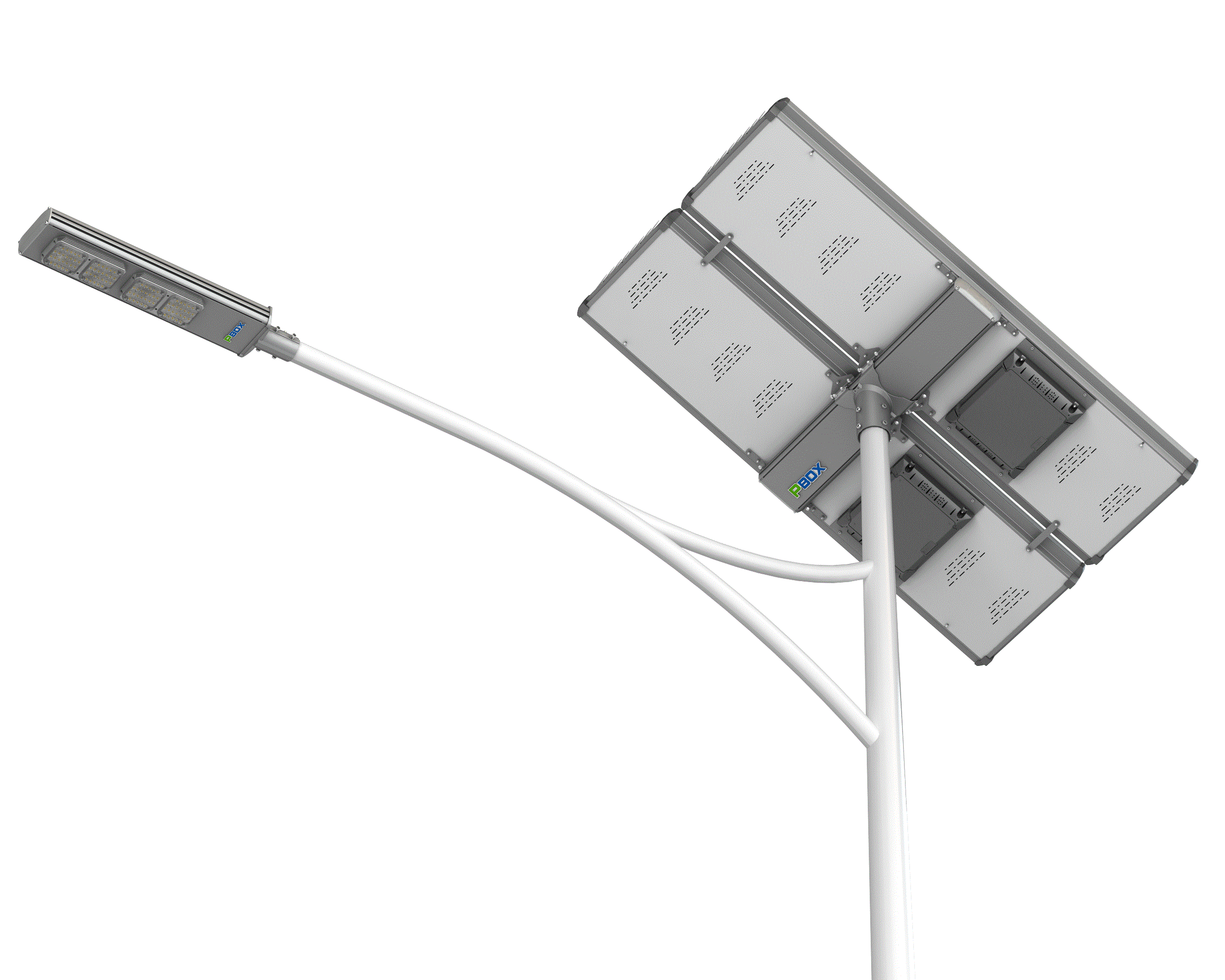 iluminacao solar PBOX X5 DUAL
