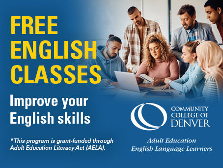 Free English Classes Fall 2024