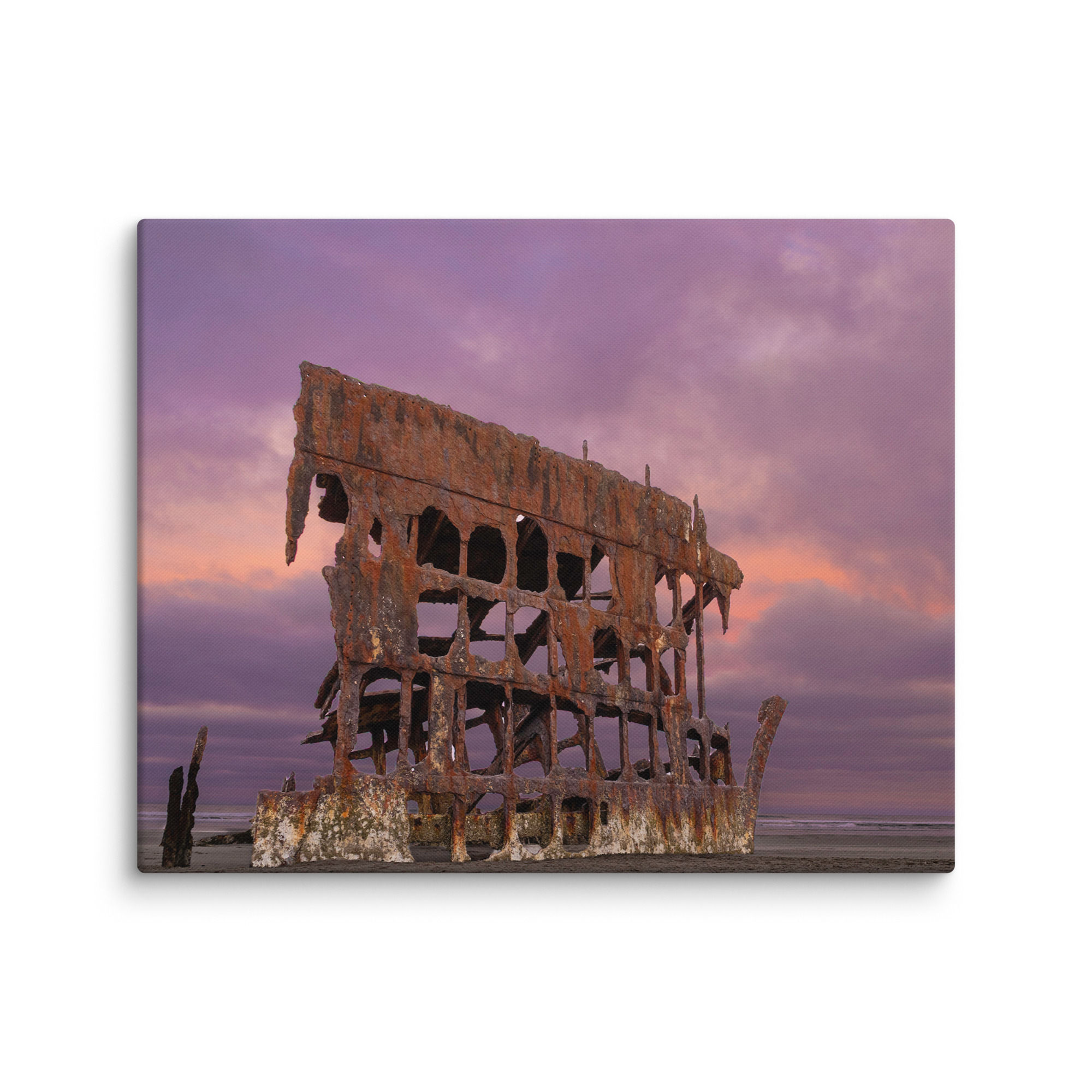Peter Iredale Shipwreck — Canvas