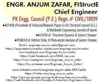Chief Engineer Anjum Zafar 