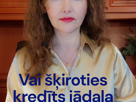 Vai šķiroties kredīts jādala uz pusēm? Vai šķiršanās maina saistības ar banku? Vai noslēgtie līgumi ar banku paliek nemainīgi? Vai situāciju var mainīt, ja banka tam piekrīt? 