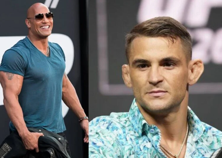 Dustin Poirier Receives A Heartfelt Message From The Rock