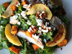Chicken, Apple, and Sweet Potato Salad