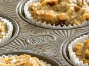 Autumn’s Banana Apple Muffins