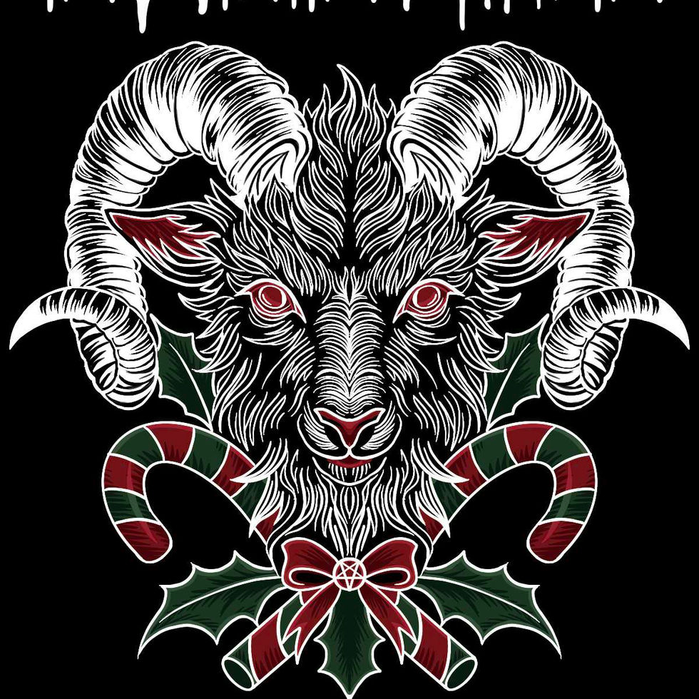 Season's Creepings Krampus Goat