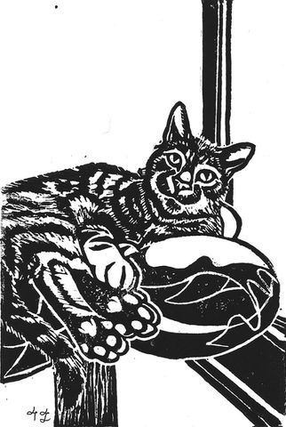 Fig Block Print