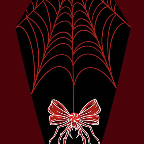 Creepmas Peppermint Bow Spider