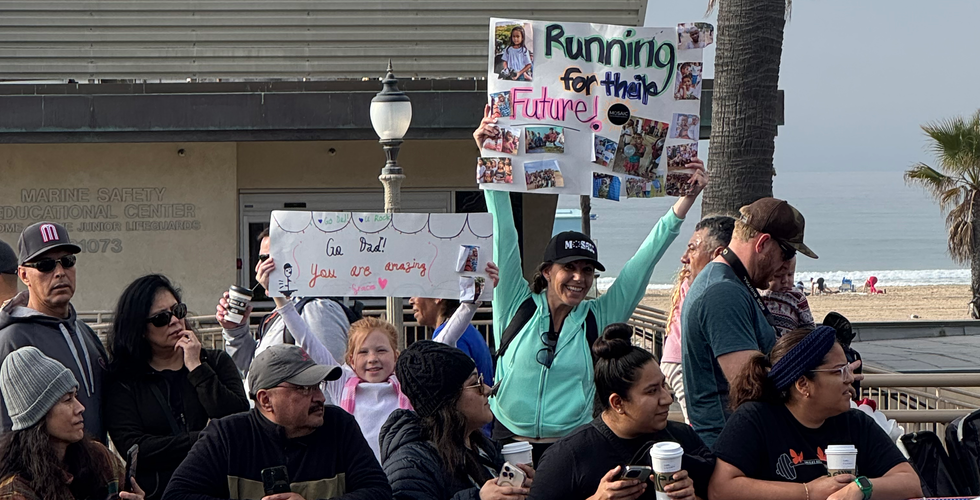 running for a cause