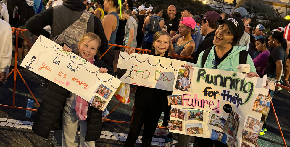 running for a cause