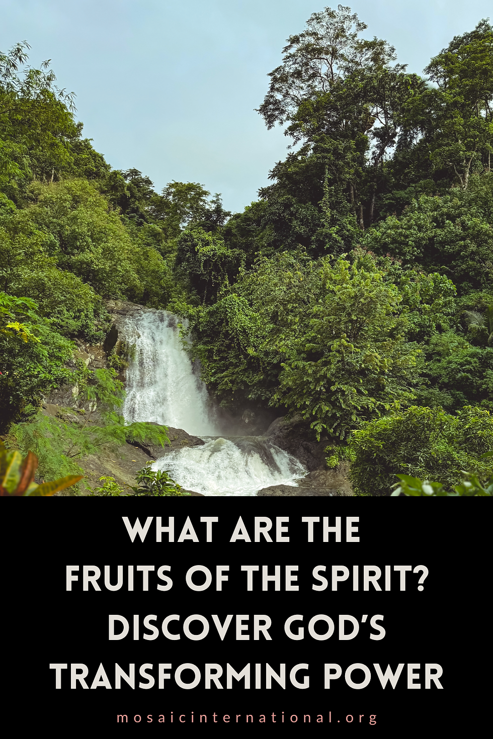 what are the fruits of the spirit