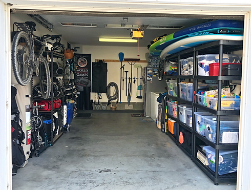 BEFORE & AFTER - Garage Organizing ideas - By Voilà! Organizing