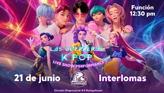 Las KPOP Demon Hunters en Interlomas