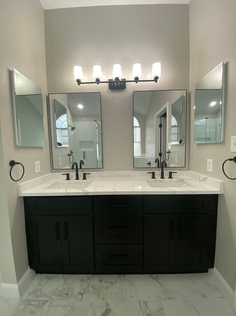 Marble, quartz, granite and others countertops materials
