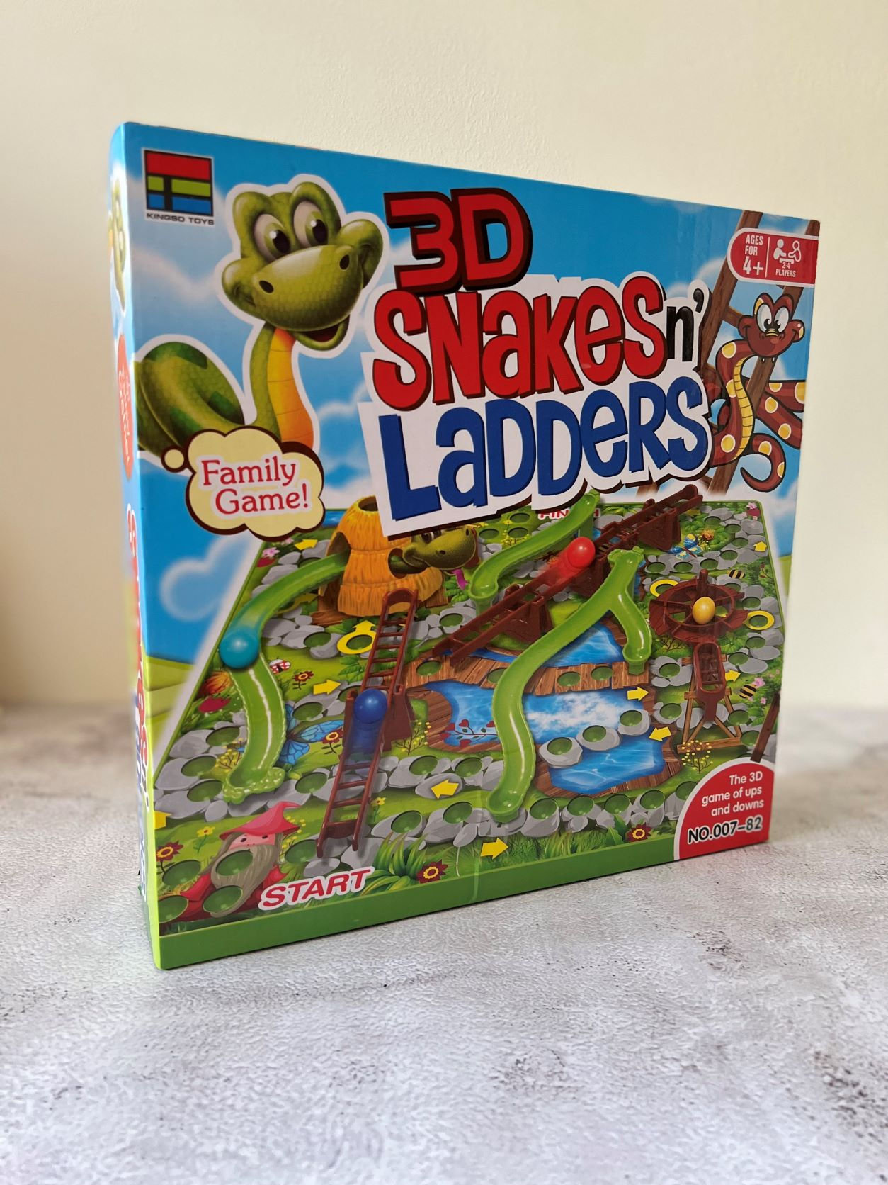 3D Snakes n' Ladders Multiplayer Game