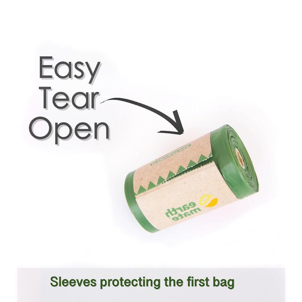 Thumbnail: Home Compost Poop Bags 360bags (30 Rolls)