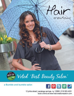 Quarter Page ad in Simply Saratoga