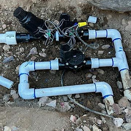 grass and drip valve with filter and pressure regulator