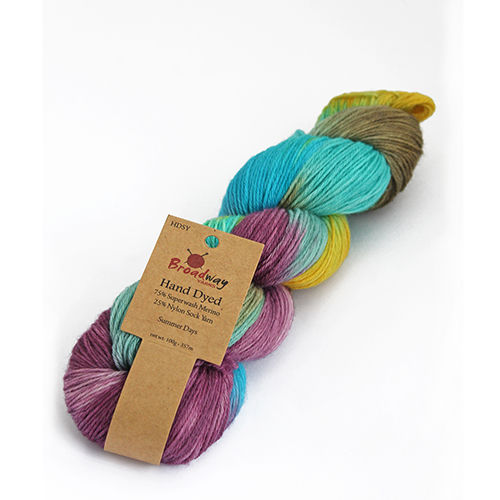 Thumbnail: Broadway Hand Dyed Merino Sock Yarn 100g