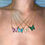Thumbnail: Siran Gleaming Butterfly Necklace.