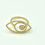 Thumbnail: Savina Interlock Evil Eye Ring.