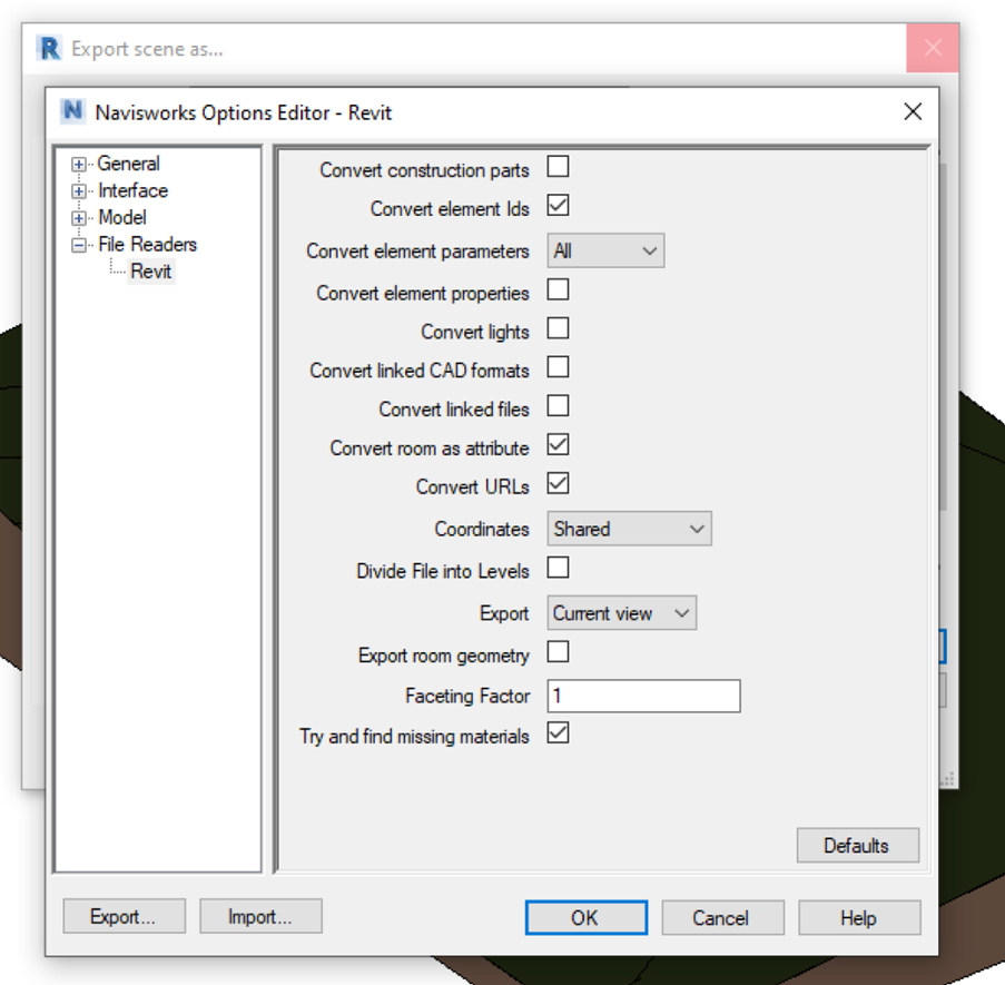How To Export NWC Files From Revit