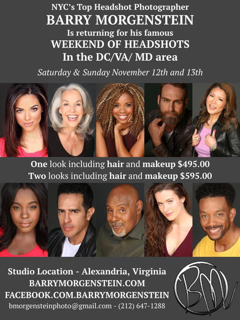 Barry will be in Alexandria, VA on Nov 12 & 13, 2022
