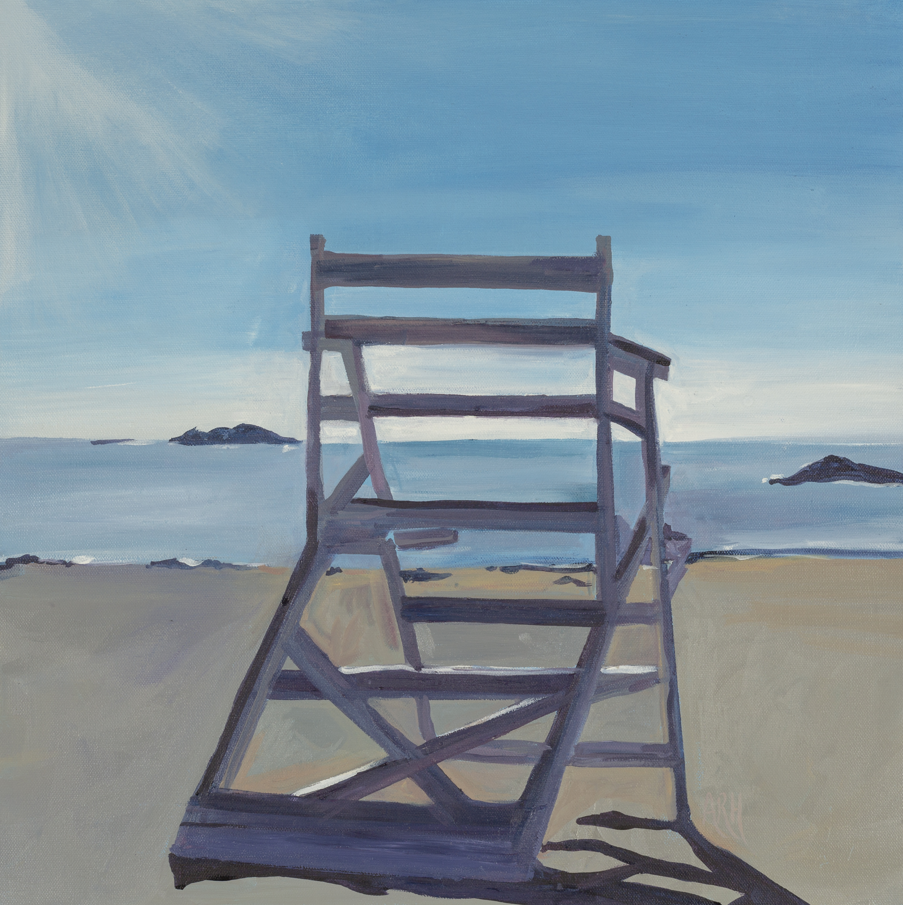 Lifeguard Chair, Singing Beach