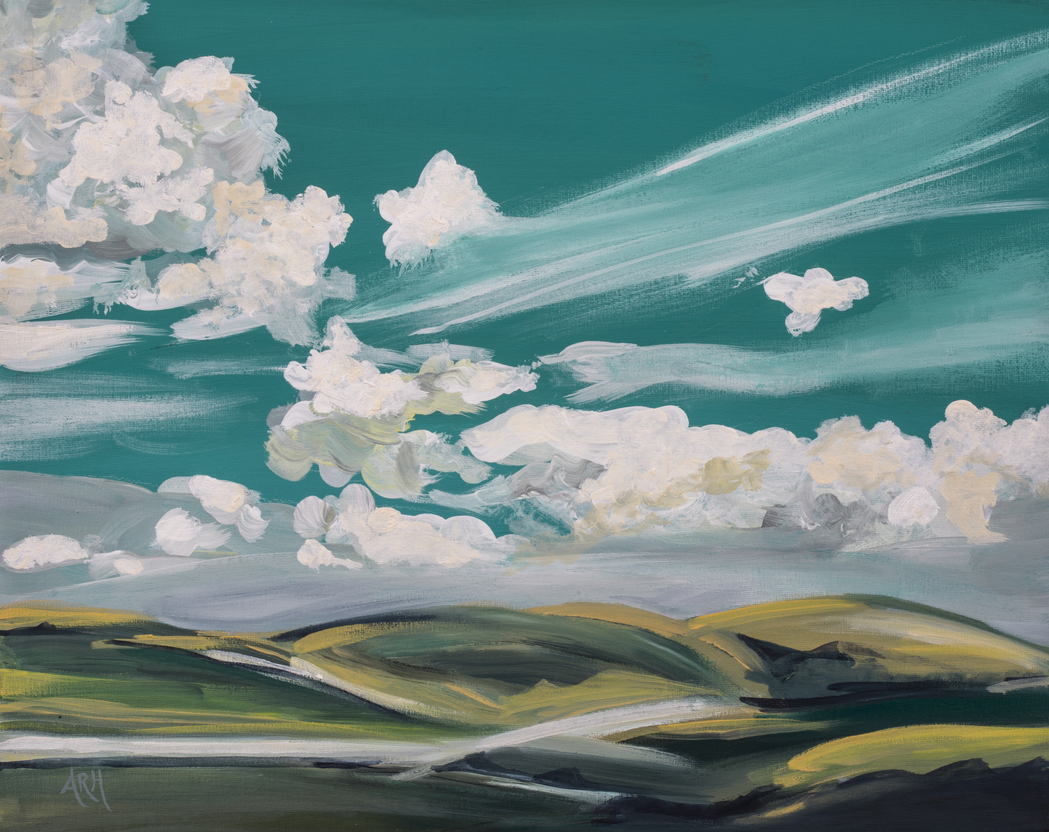 British Landscape Teal