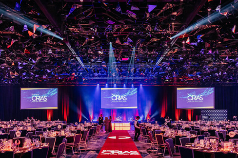 Sydney event photographer capturing ORIAS awards gala dinner at ICC Sydney