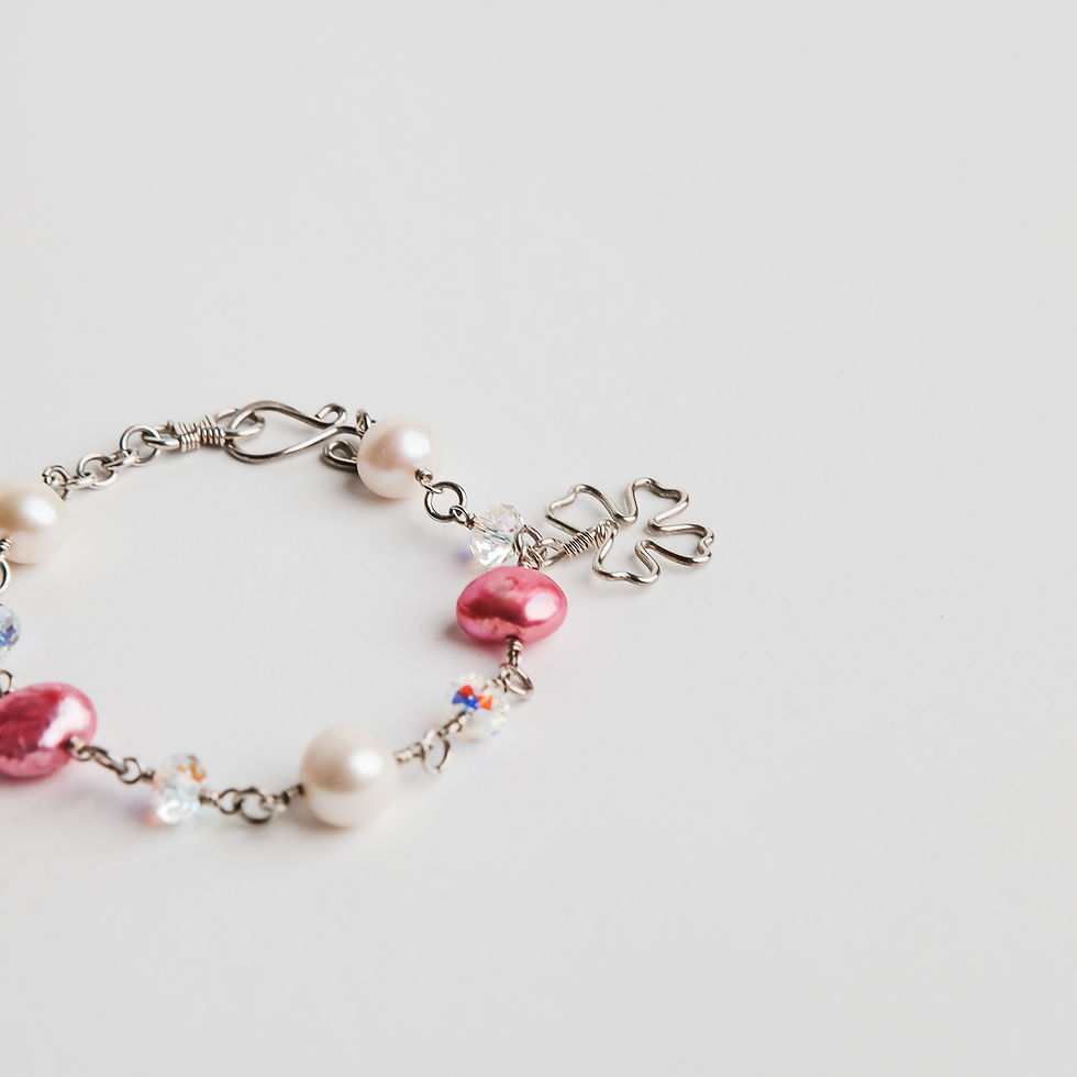 Thumbnail: Pinky Sparkler Bracelet (Y-BR010)
