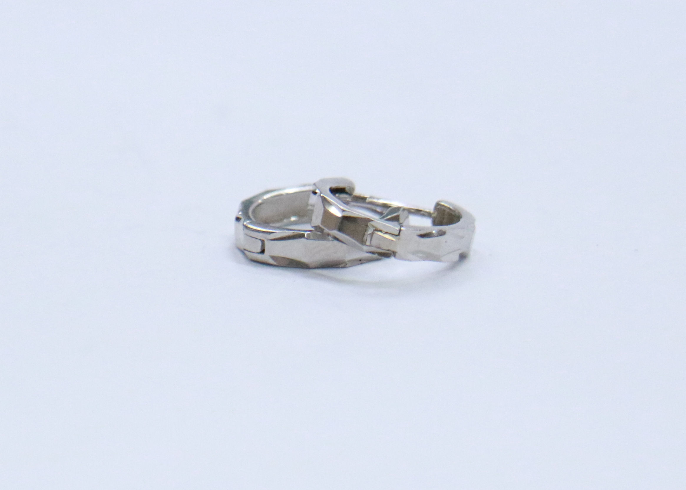 Geometric Whisper Hoop Collection - Prism Cut Hoops (Y-ER045)