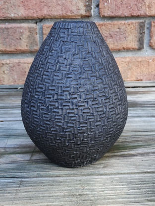 Basketweave on Hollow Forms